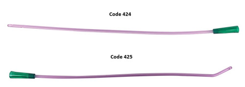 Curved vesical catheter - 18 cm