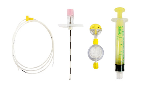 Mini-set with CRYSTAL catheter