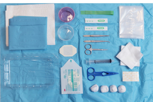 Neonatal PICCs insertion set