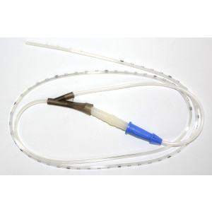 Dual flow PU gastric tubes