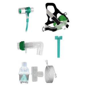 CPAP set (with mask and nebulizer)